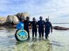 The Timeless Africa Safaris team snorkeling with I am Water Conservation team