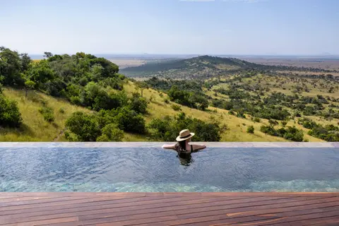 Hillside Suite at Singita Sasakwa Lodge